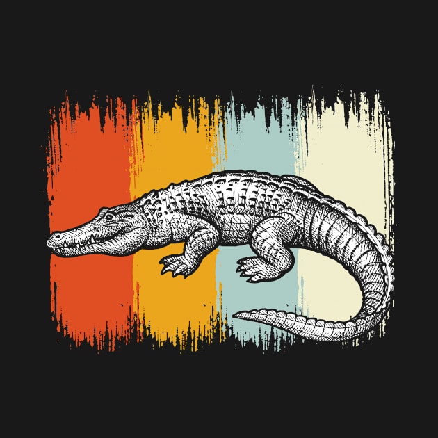 Alligator Reptile Crocodile by shirtsyoulike