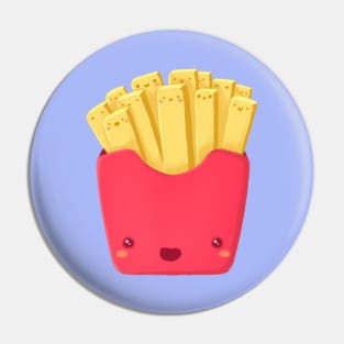 Super Cute French Fries - Kawaii French Fries Pin