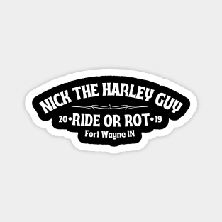 Ride or Rot the dark side Magnet