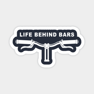 Life Behind Bars Cycling Magnet