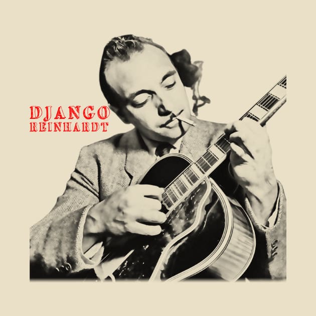 django reinhardt visual art by DOGGIES ART VISUAL