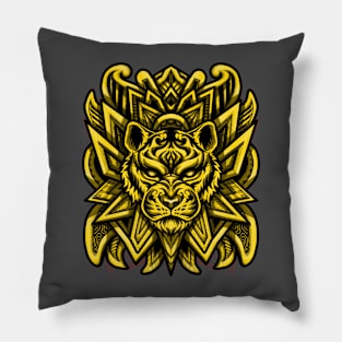 Tiger Mandala Pillow