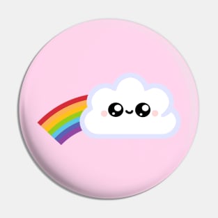 Kawaii Cloud Pin