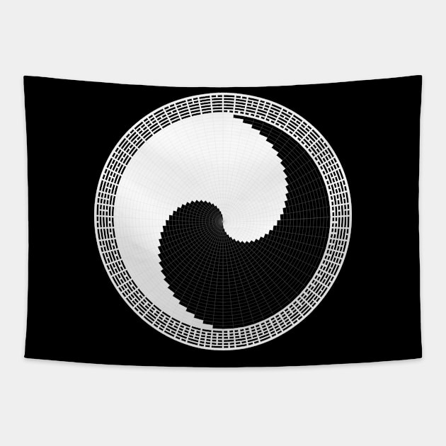 Hexagram I Ching Tapestry by Rupert Russell