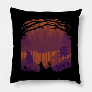 Battle of the Forest I Pillow