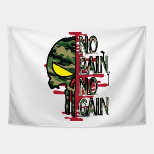 no pain no gain Tapestry