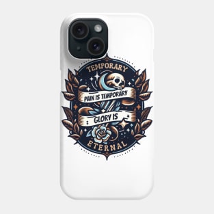 Pain and glory quote for gladiators Phone Case