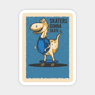 skaters Magnet