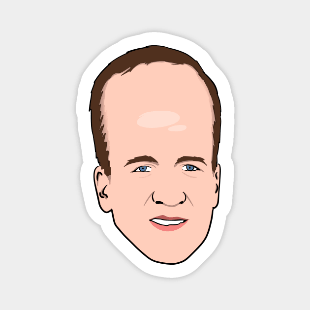 Manning forehead Magnet by Bestmatch