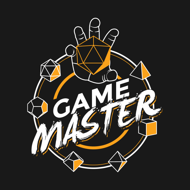 Game Master fantasy game tshirt by Natural 20 Shirts