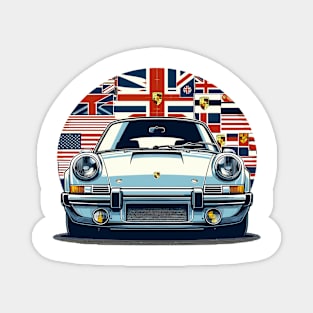 Porsche 911 Magnet