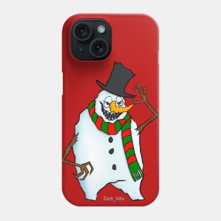 Christmas Snowman Phone Case