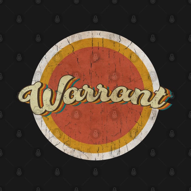 circle vintage Warrant by KewanAlasStore