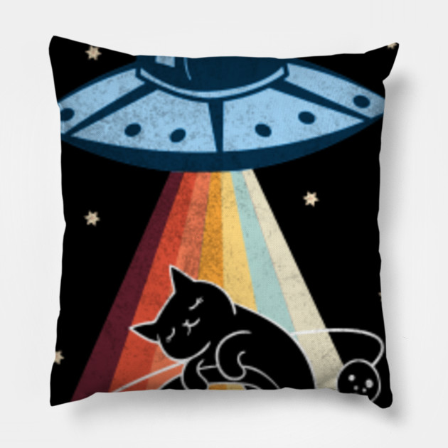 Vintage Cat Alien Apparel With Aliens And Cats For Kids Vintage
