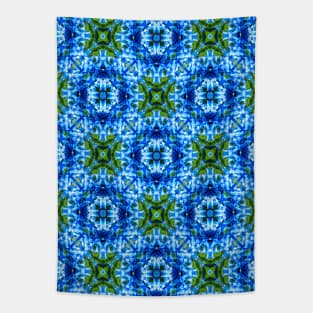 Welcoming the spring with fresh blue flowers. Tapestry