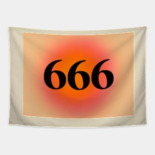 666 Angel Numbers Tapestry