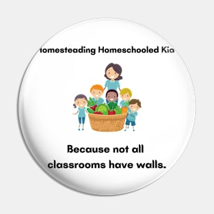 Homeschool Kid Pin