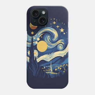 Starry Night Reverie: Van Gogh's Celestial Symphony Phone Case