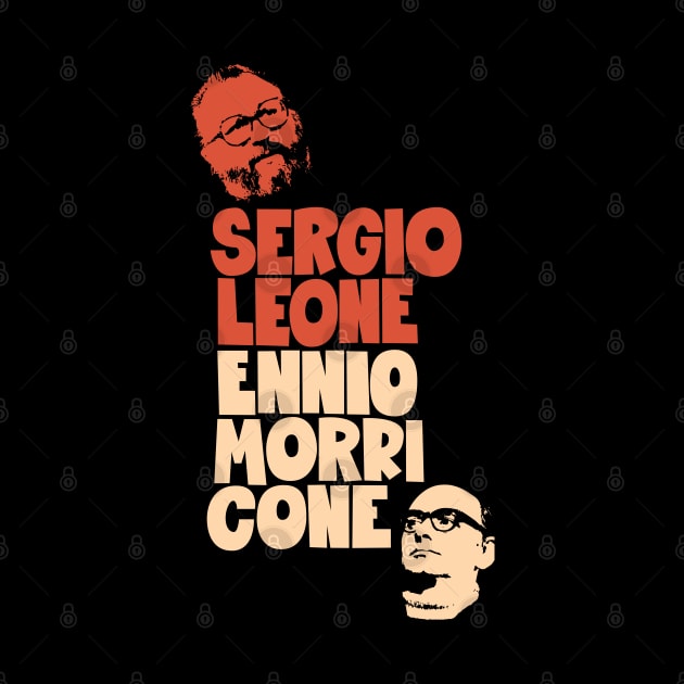 Sergio Leone and Enio Morricone - Maestros Unite by Boogosh