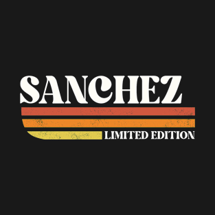 SANCHEZ Customized Last Name Gifts Family T-Shirt