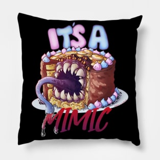 RPG Monster Reveal Cake Pillow