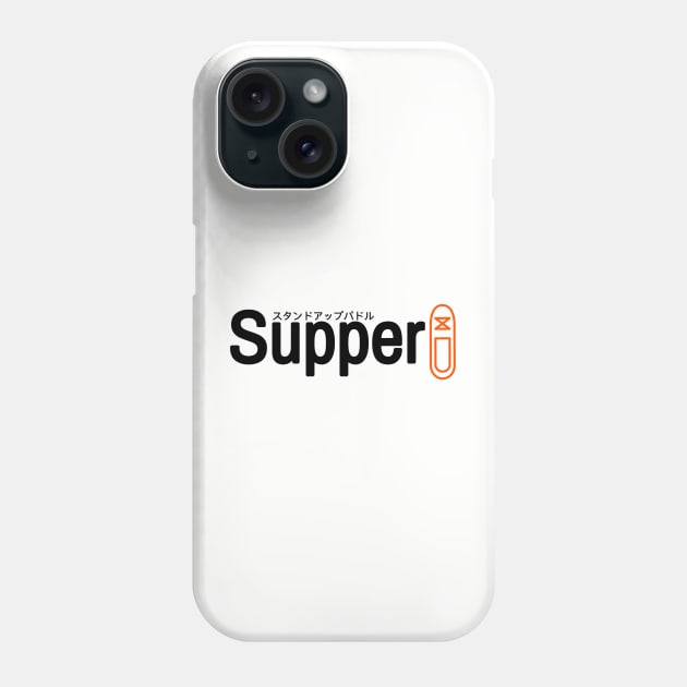 Supper スタンドアップパドル Phone Case by bobdijkers