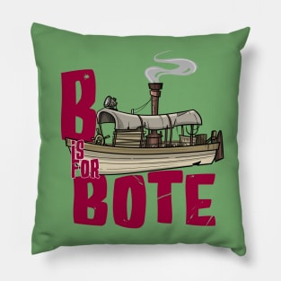 B is for Bote Pillow