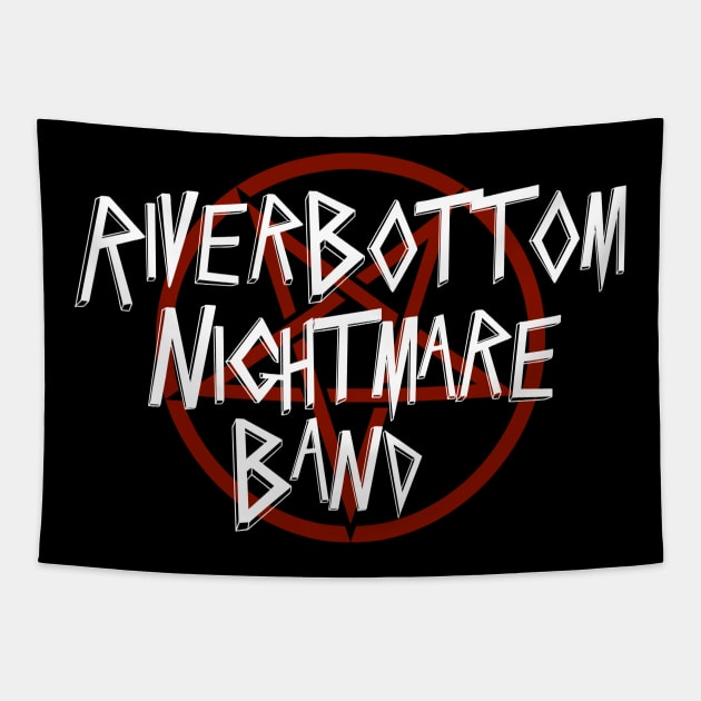 Jug Band vs Riverbottom Nightmare Band Tapestry by ModernPop