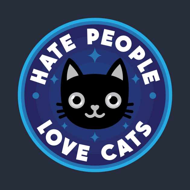 Hate people, love cats by PaletteDesigns