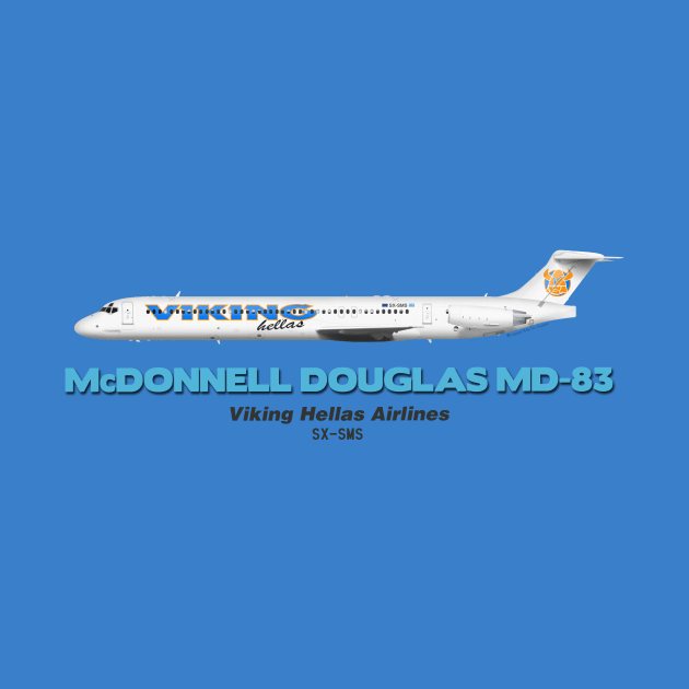 McDonnell Douglas MD-83 - Viking Hellas Airlines by TheArtofFlying