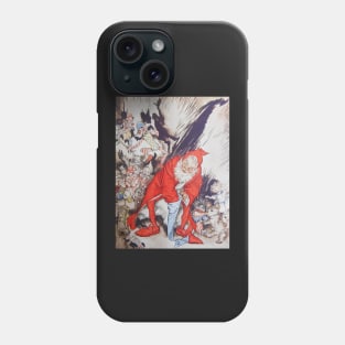 1915 Christmas, Arthur Rackham Phone Case