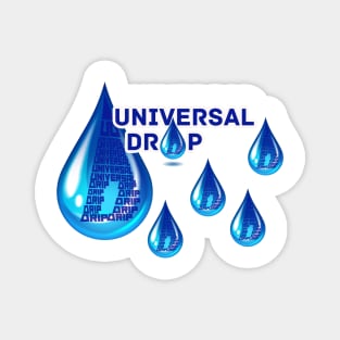 Universal Drip  Drops Of Fashion Magnet