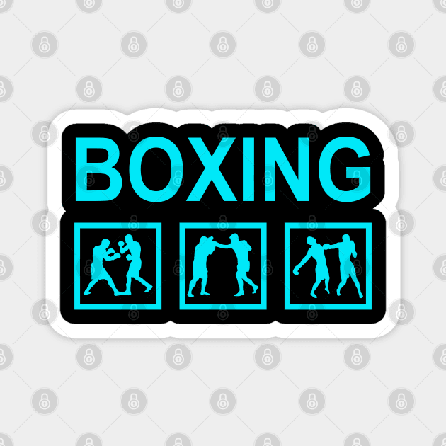 Boxing Magnet by TeeUniverse