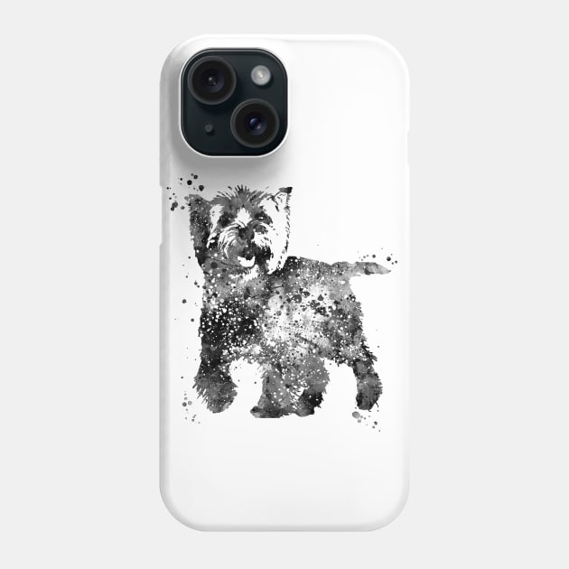 Cairn Terrier Phone Case by RosaliArt