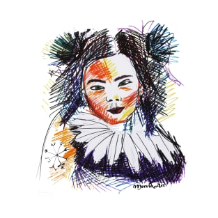 Colourful Bjork T-Shirt