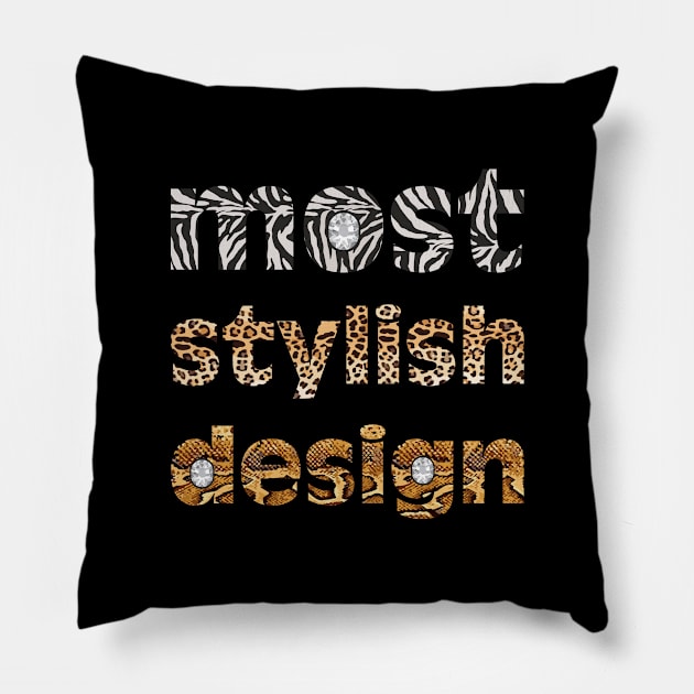 Мost stylish design Pillow by Olgakunz