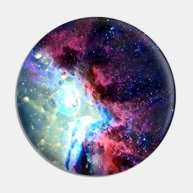 Day & Night Galaxy Pin by Vocan