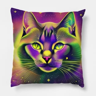 Spiritual Cat Pillow