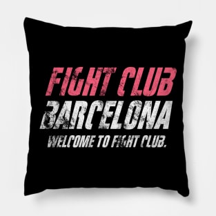 Fight Club Barcelona Pillow