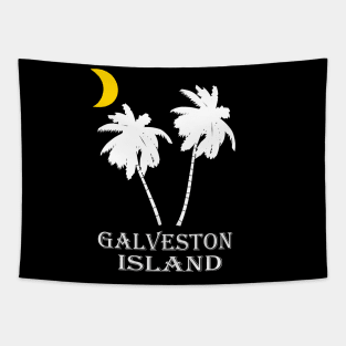 Galveston Island, Texas Vacation Nights On The Beach Tapestry