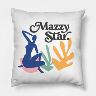 Mazzy Star Matisse-Style 90s Design Pillow