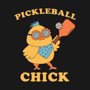 Pickleball Chick - retro T-Shirt