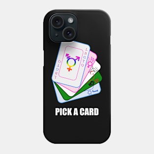 Pick A Card  - Baiting Cards Phone Case