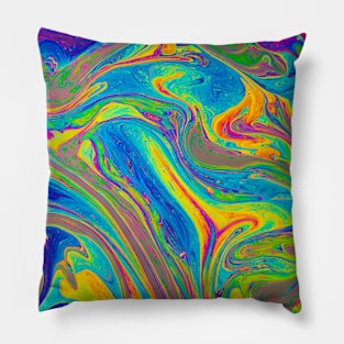 Colorful and Abstract illustration Pillow