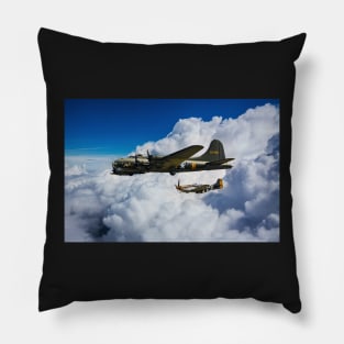 Fortress and Mustang Pillow