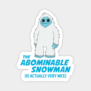 Abominable Snowman Magnet