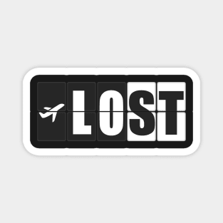 Lost - Minimal TV series Alternative Magnet