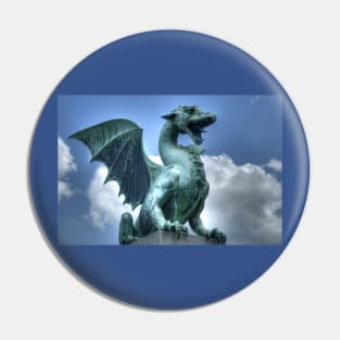 Ljubljana Dragon Pin