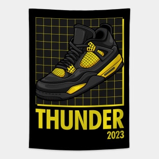 AJ 4 Retro Thunder Sneaker Tapestry