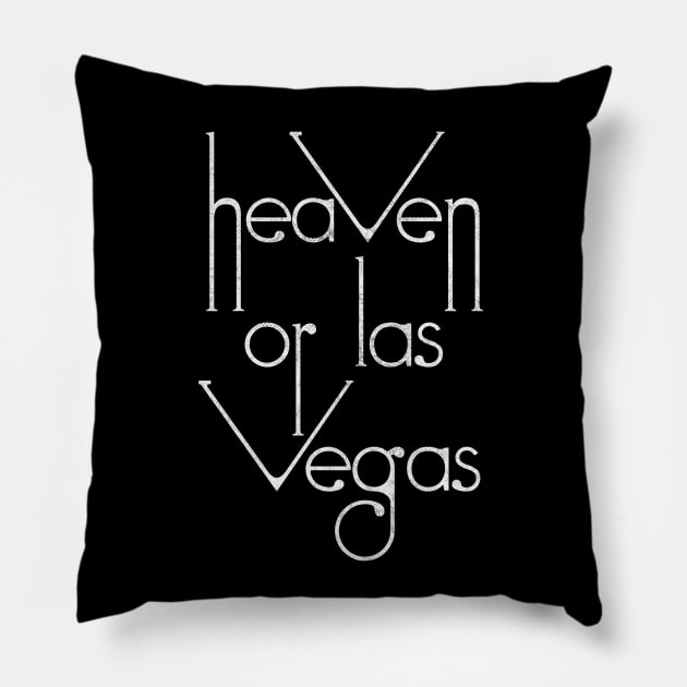 Heaven or Las Vegas Pillow by DankFutura